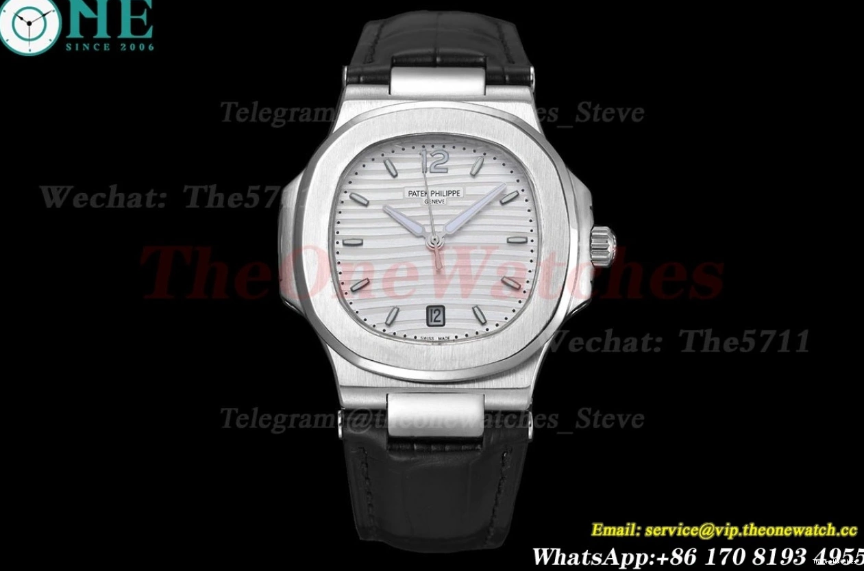 SS Nautilus MY8215 LE 40mm GDF White Dial 1219